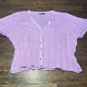 Purple SHEIN top
